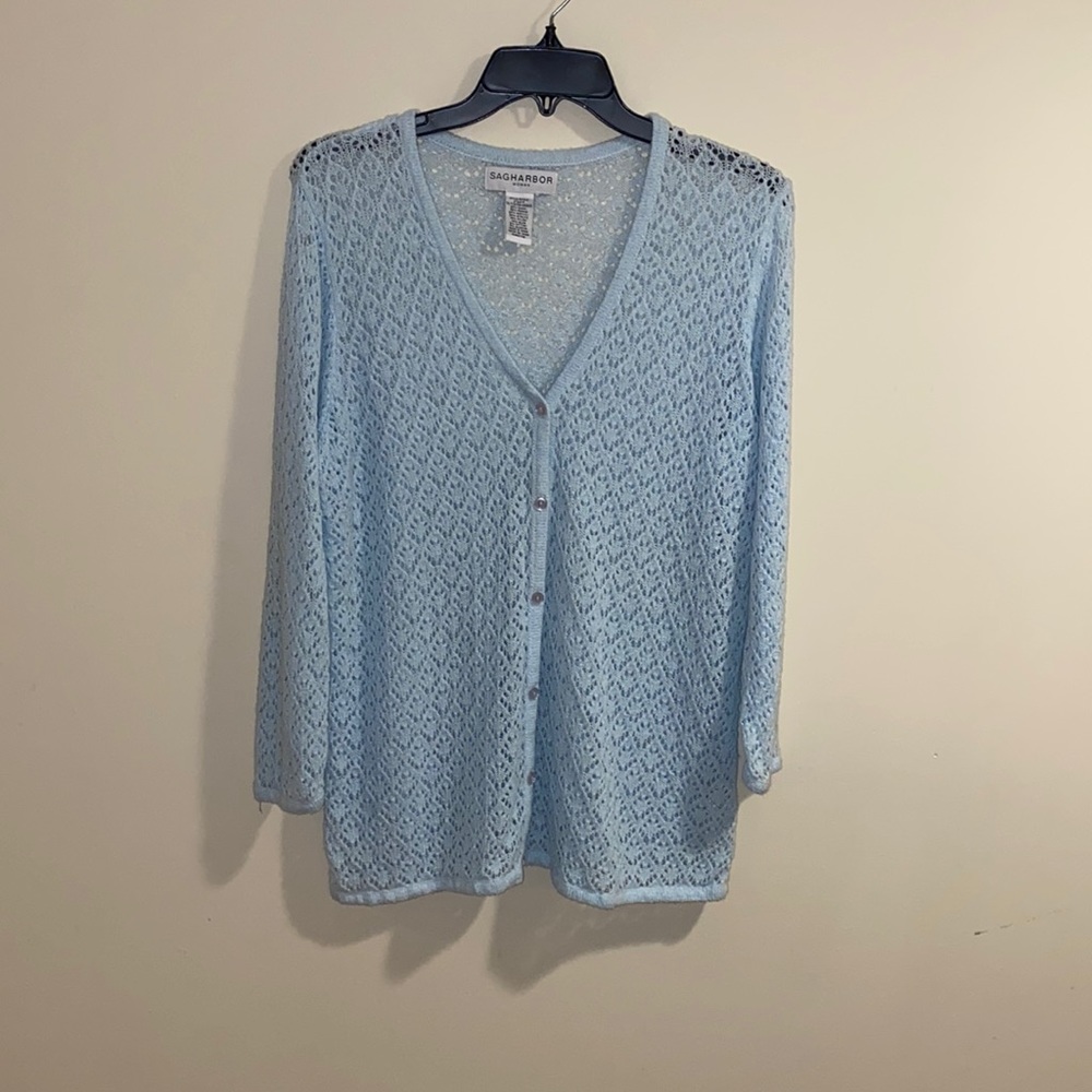 Sag Harbor sweater, size 1X